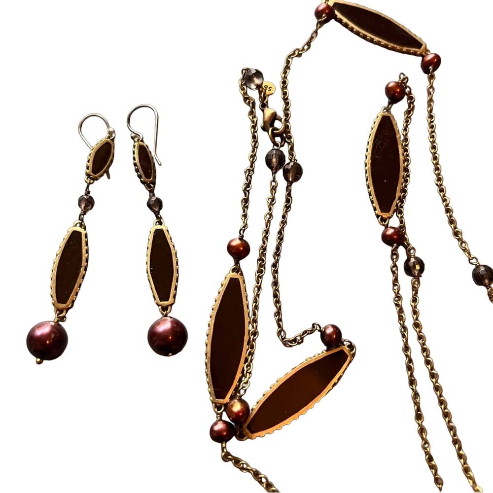 Sara Blaine Earrings & Necklace Set